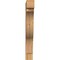 Ekena Millwork Funston Block Rough Sawn Bracket, Western Red Cedar, 4"W x 20"D x 32"H BKT04X20X32FST05RWR - alternate 2